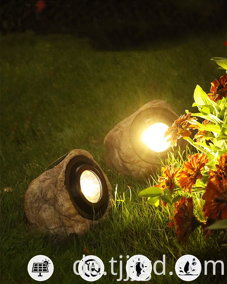 Simulated Stone Shape Spotlight